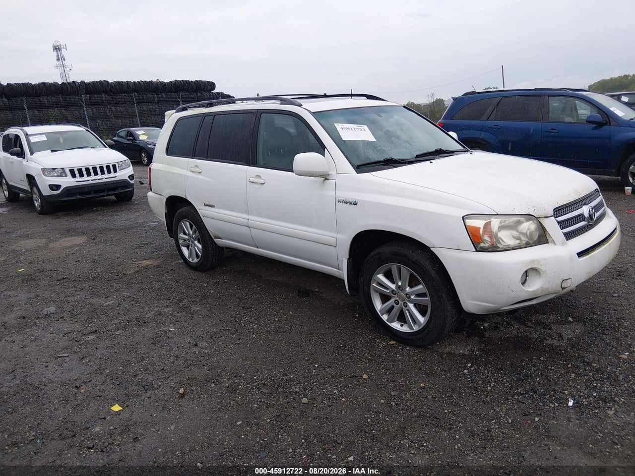 JTEHW21A270****** · 2007 TOYOTA HIGHLANDER HYBRID LIMITED V6
