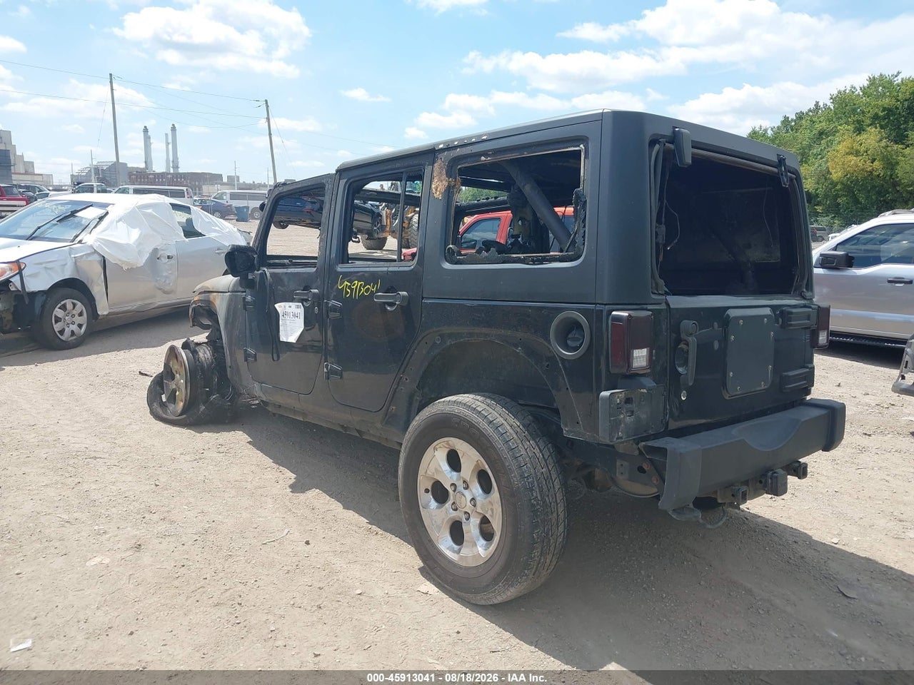 2013 JEEP WRANGLER UNLIMITED SAHARA · 3/10