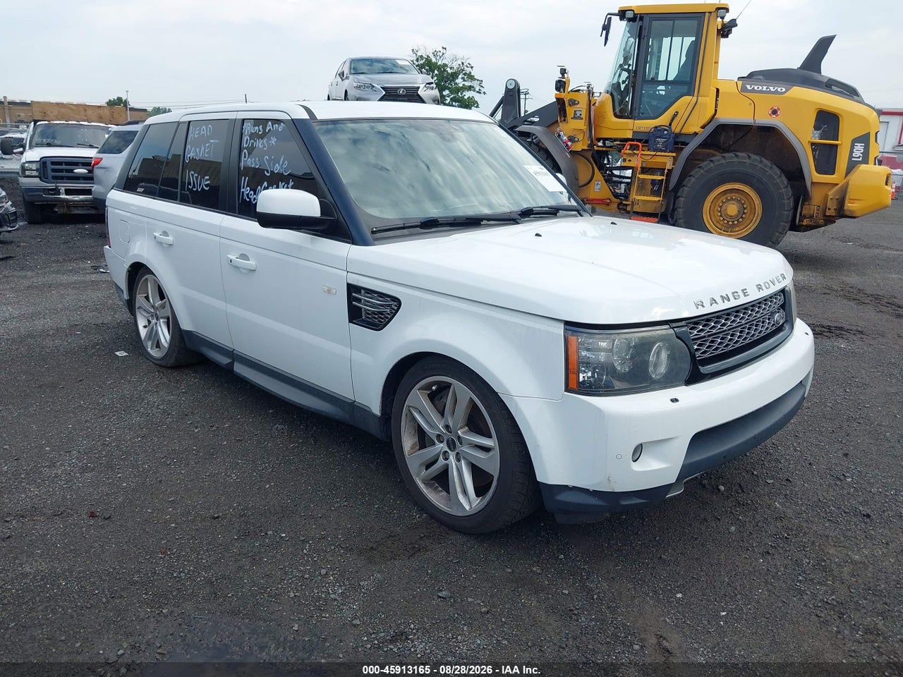 SALSH2E45DA****** · 2013 LAND ROVER RANGE ROVER SPORT SUPERCHARGED