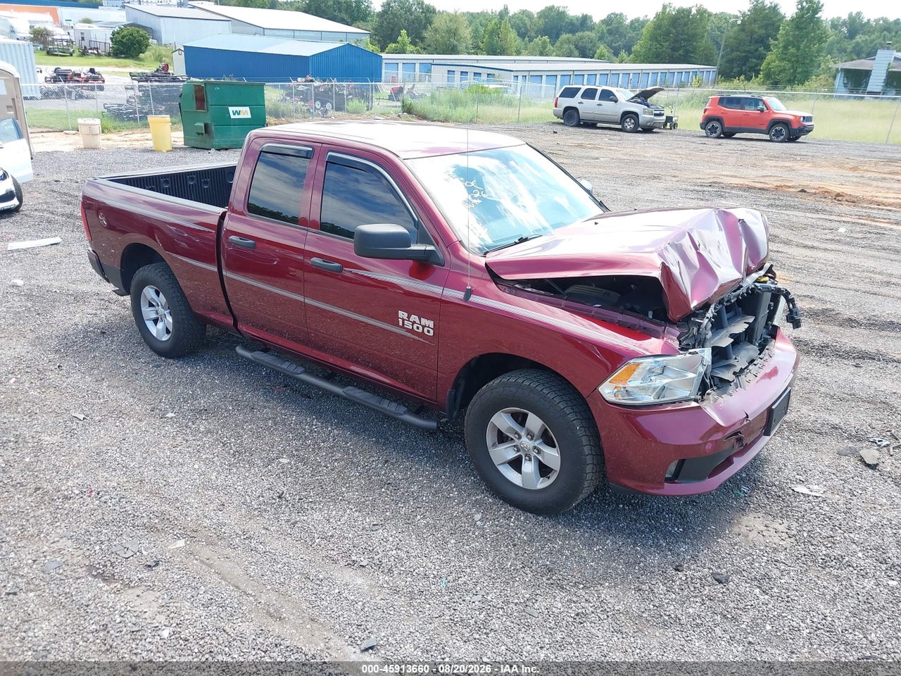 1C6RR7FG5JS****** · 2018 RAM 1500 EXPRESS  4X4 6'4 BOX