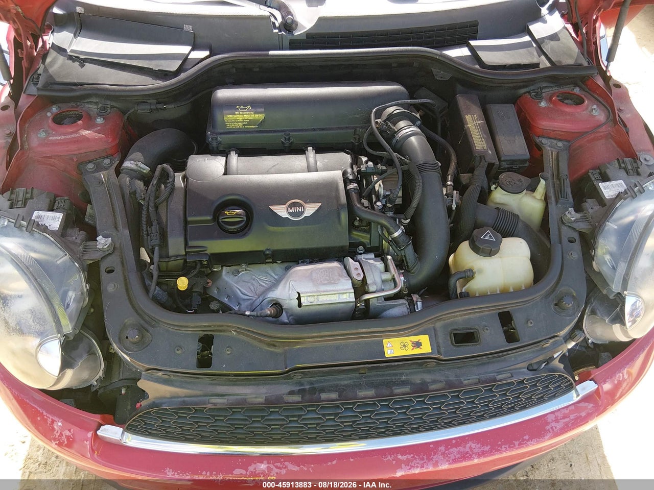 WMWZP3C55CT****** · 2012 MINI COOPER S   · 10/11