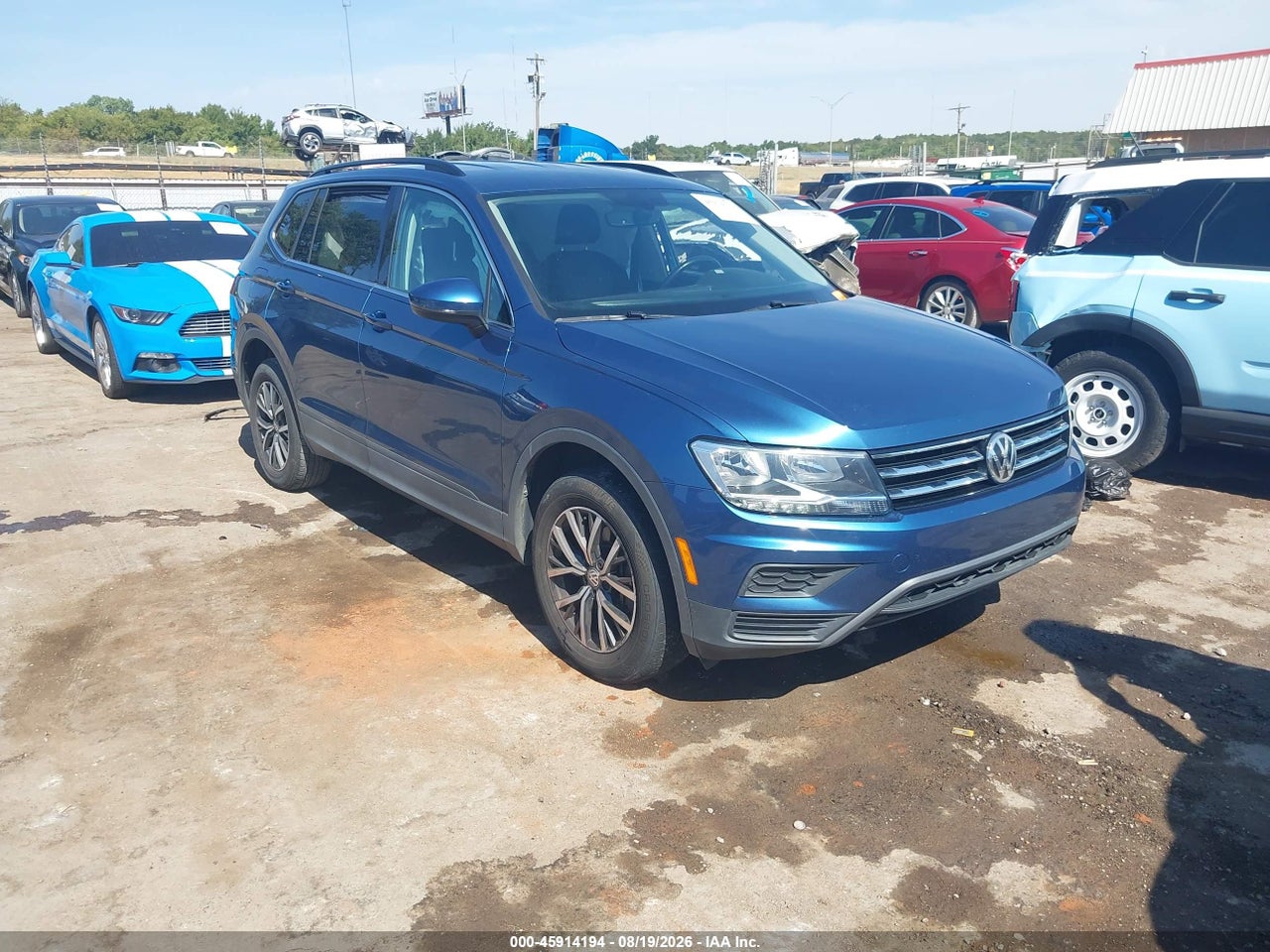 3VV3B7AX9KM****** · 2019 VOLKSWAGEN TIGUAN 2.0T SE/2.0T SEL/2.0T SEL R-LINE/2.0T SEL R-LINE BLACK