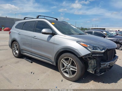 KM8SR4HF8HU****** · 2017 HYUNDAI SANTA FE LIMITED ULTIMATE