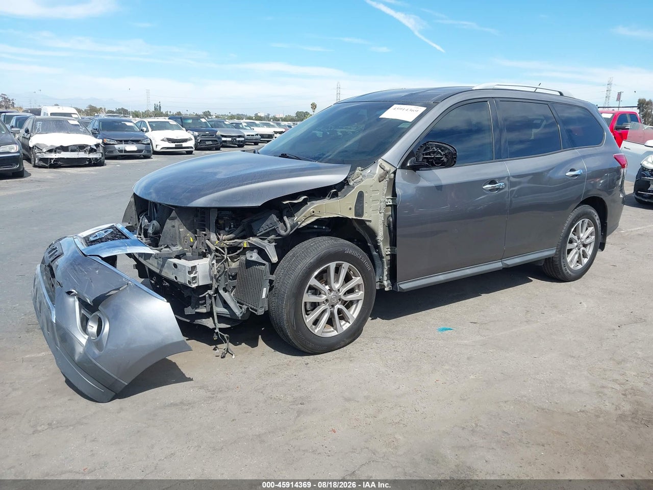 2015 NISSAN PATHFINDER S · 2/11