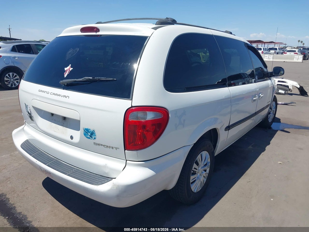 2B4GP44351R****** · 2001 DODGE GRAND CARAVAN SPORT · 4/11