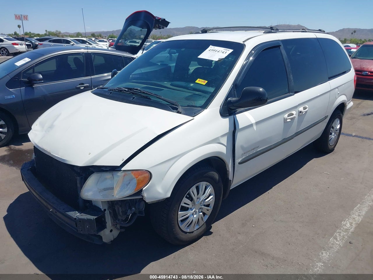2B4GP44351R****** · 2001 DODGE GRAND CARAVAN SPORT · 2/11
