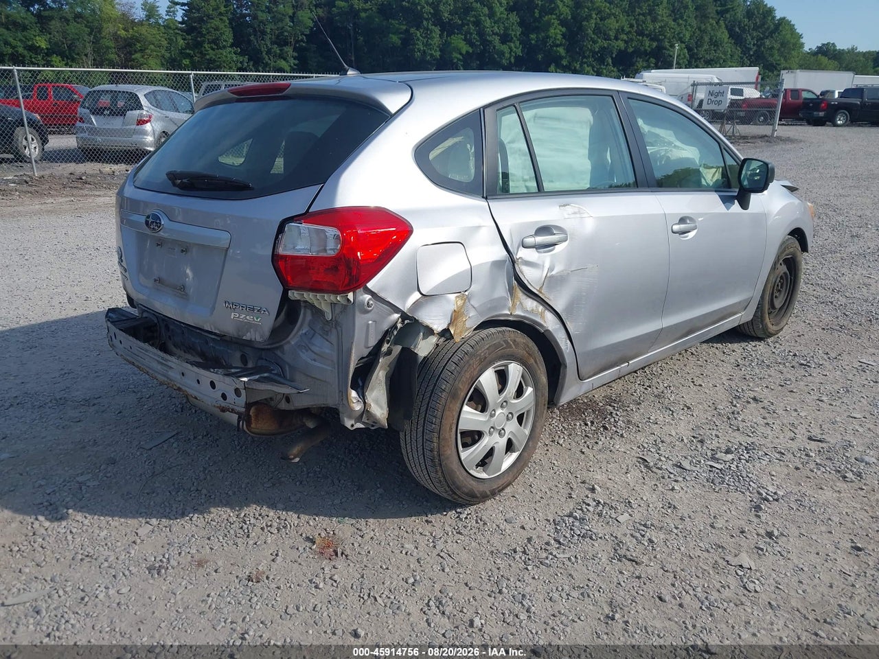 2014 SUBARU IMPREZA 2.0I · 4/11