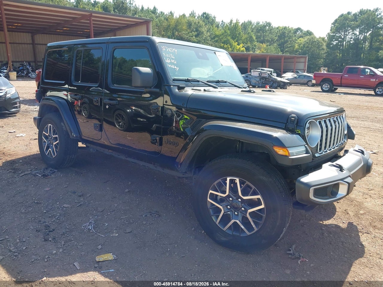 1C4PJXEG8SW****** · 2025 JEEP WRANGLER 4-DOOR SAHARA 4X4