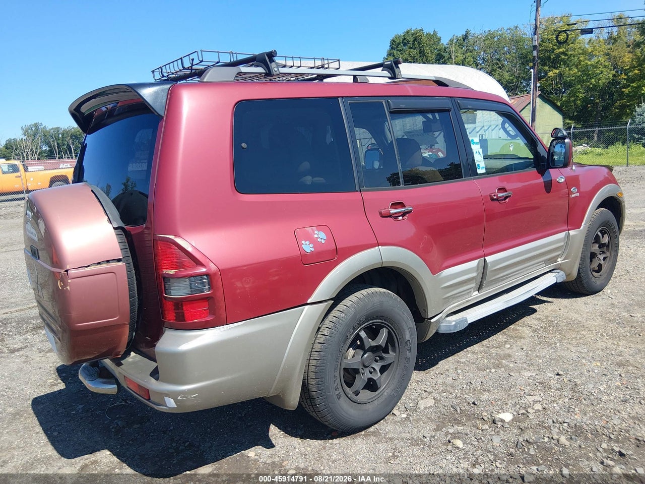 2002 MITSUBISHI MONTERO LIMITED · 4/11