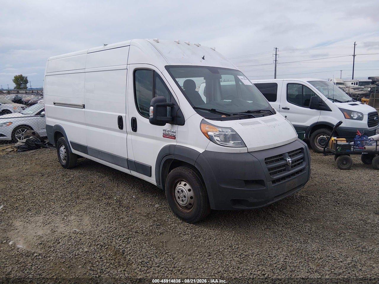 2015 RAM PROMASTER 2500 HIGH ROOF