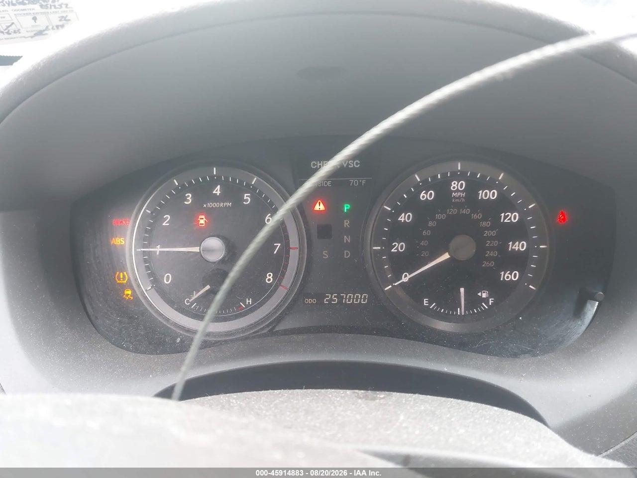 JTHBJ46G672****** · 2007 LEXUS ES 350   · 7/11