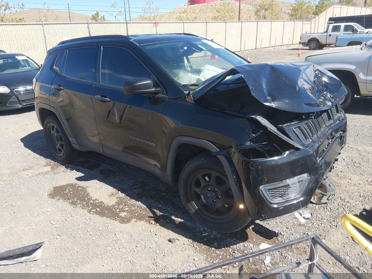 3C4NJCAB0JT****** · 2018 JEEP COMPASS SPORT FWD
