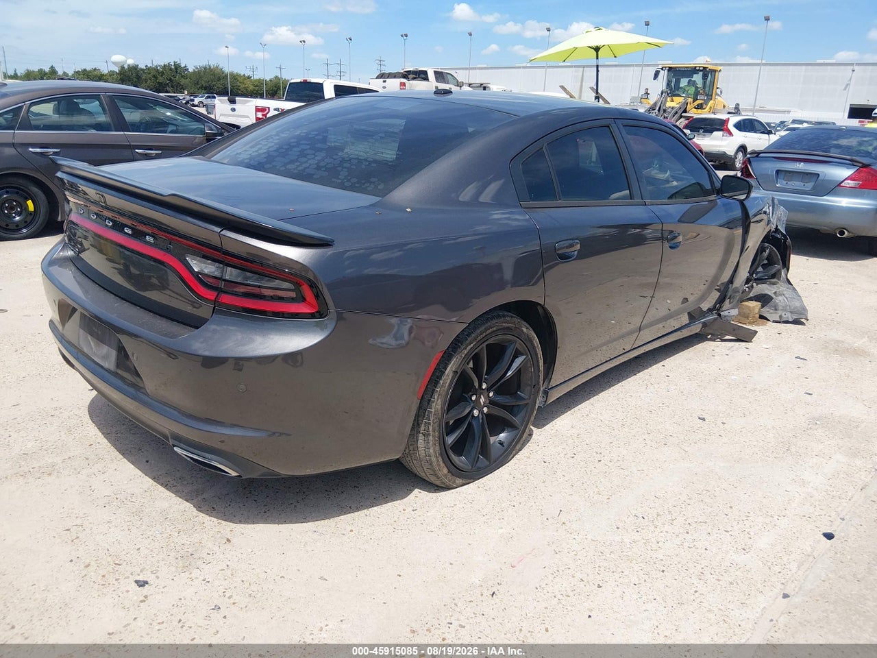 2018 DODGE CHARGER SXT RWD · 4/10