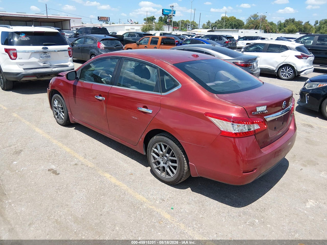 2015 NISSAN SENTRA SV · 3/10