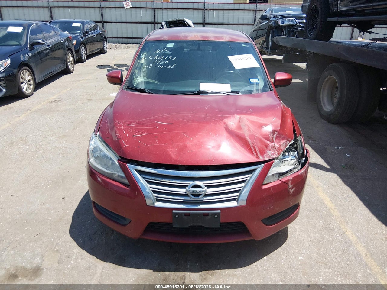 2015 NISSAN SENTRA SV · 6/10