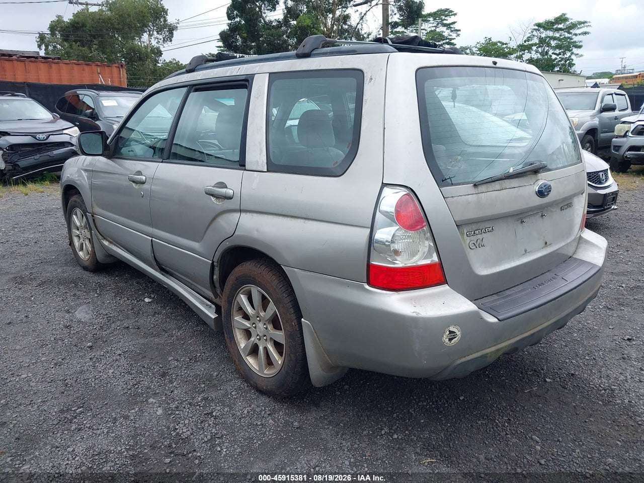 2006 SUBARU FORESTER 2.5X · 3/11