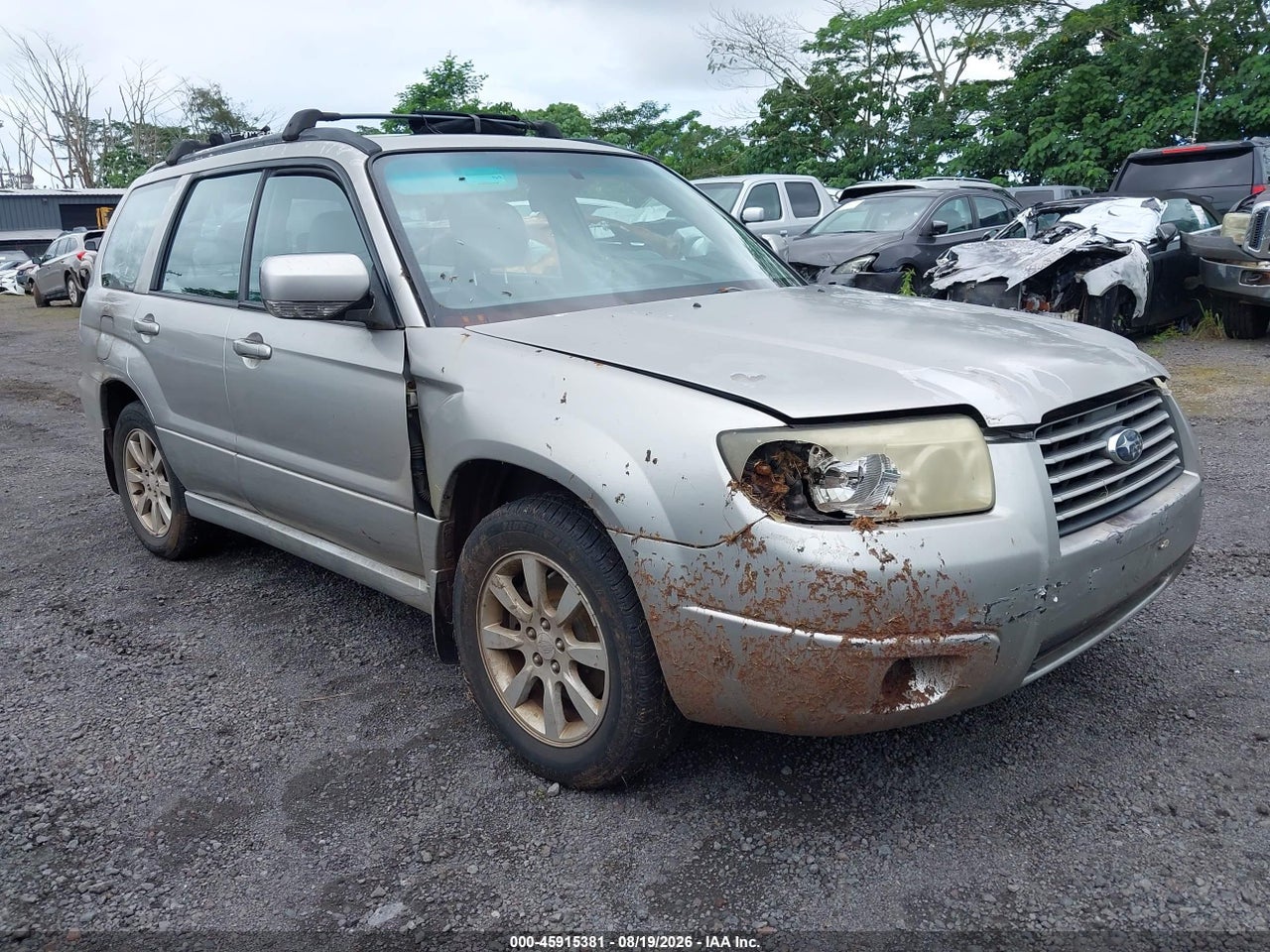 JF1SG656X6H****** · 2006 SUBARU FORESTER 2.5X