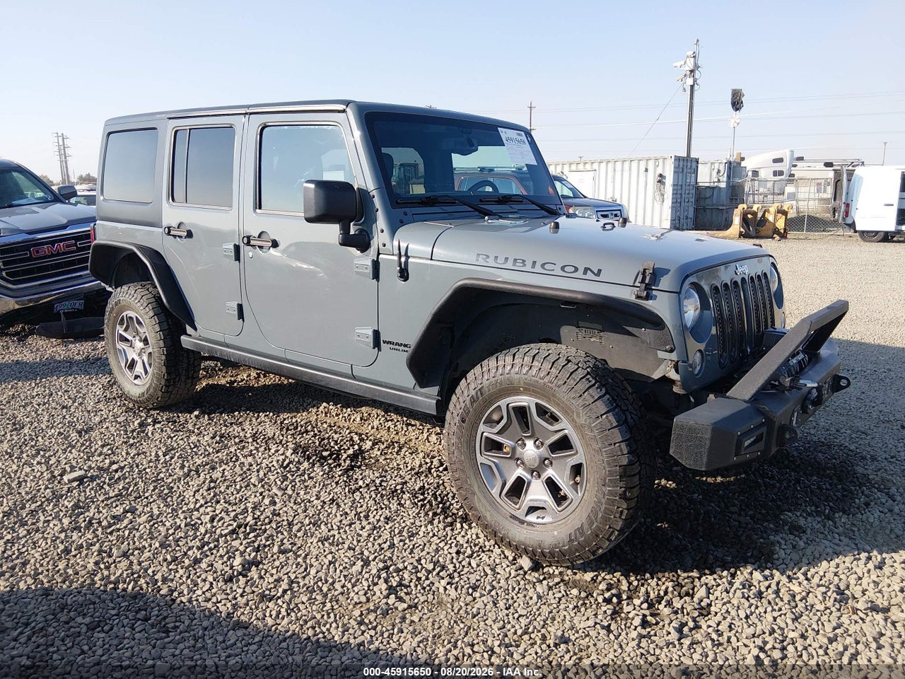 1C4HJWFG4FL****** · 2015 JEEP WRANGLER UNLIMITED RUBICON