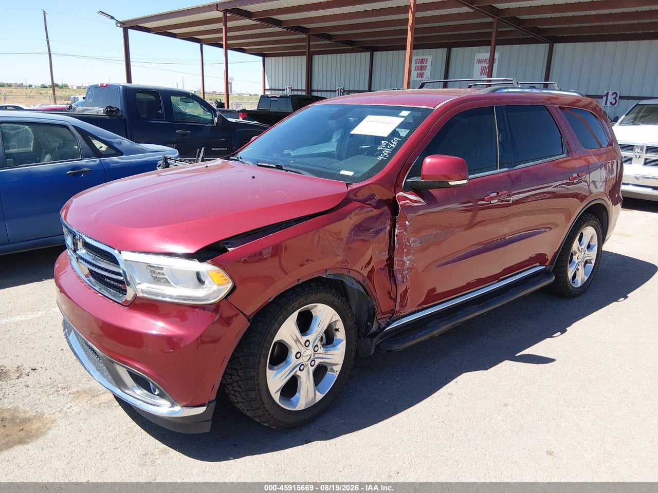 2014 DODGE DURANGO LIMITED · 2/11