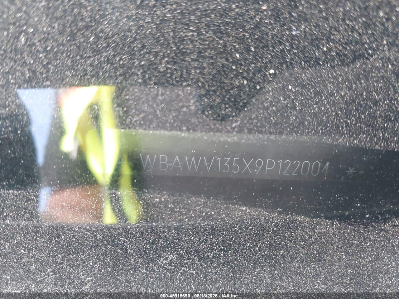 WBAWV135X9P****** · 2009 BMW 328I   · 9/11
