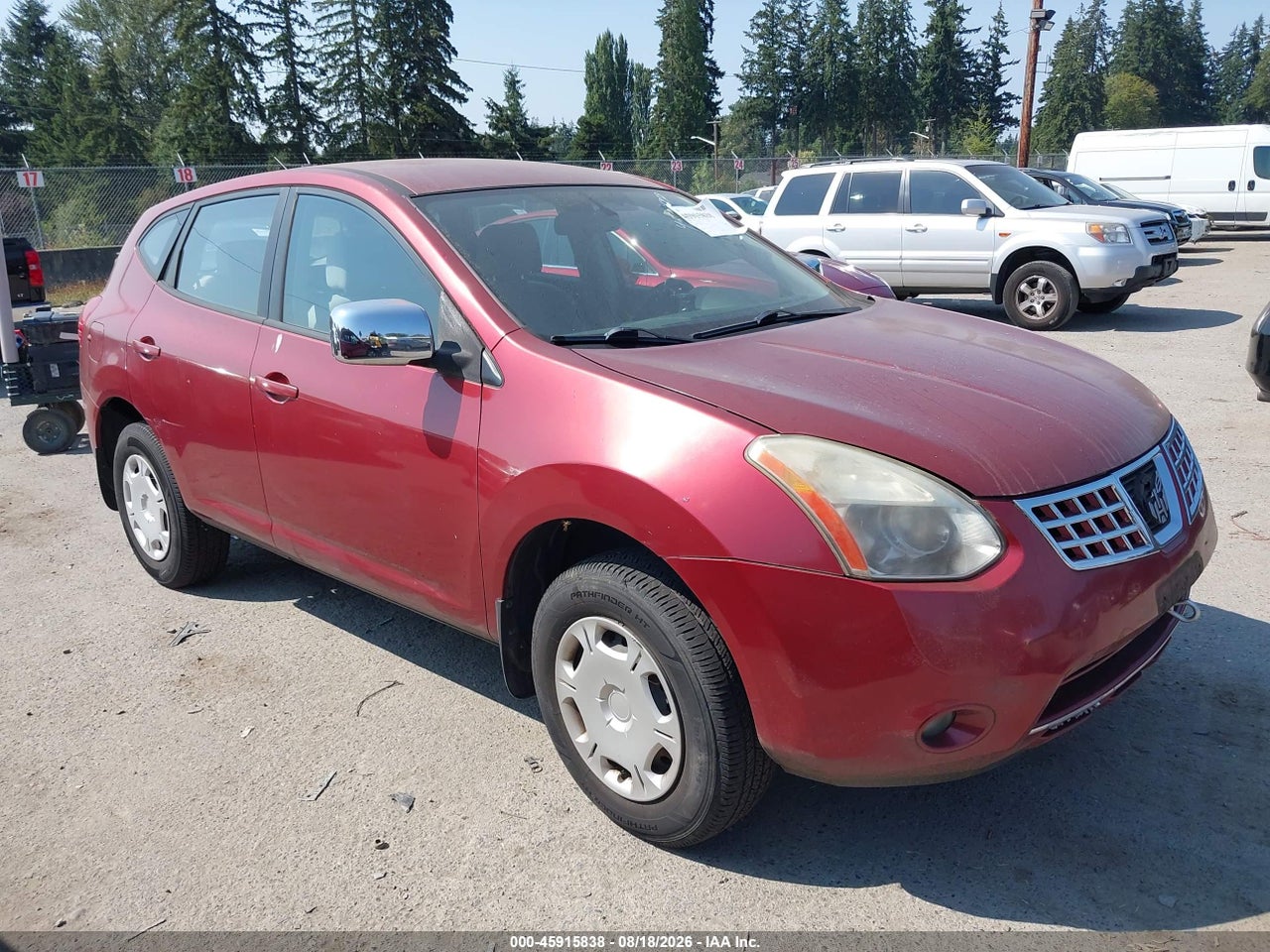 JN8AS58V89W****** · 2009 NISSAN ROGUE S