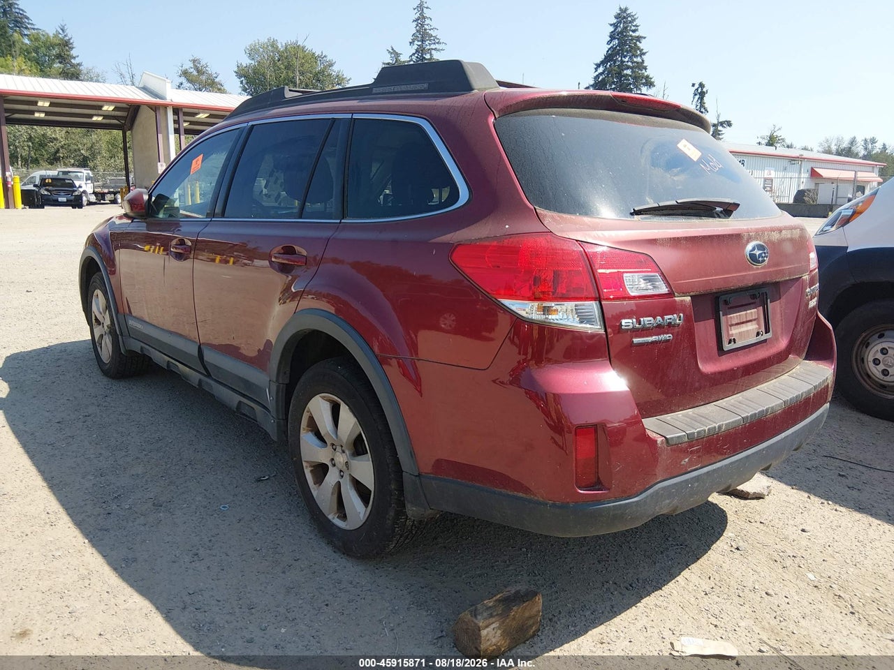 2012 SUBARU OUTBACK 2.5I PREMIUM · 3/11