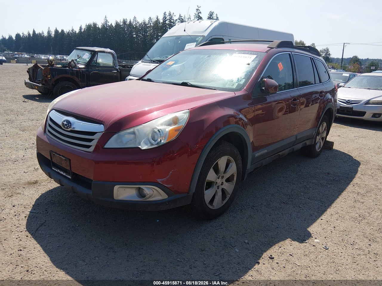 2012 SUBARU OUTBACK 2.5I PREMIUM · 2/11