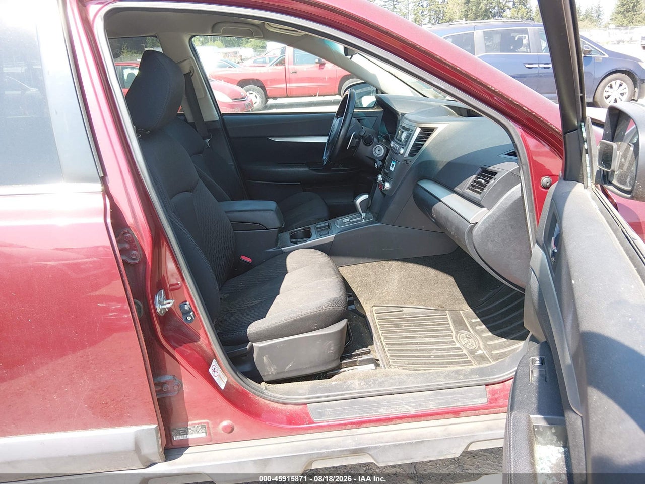 2012 SUBARU OUTBACK 2.5I PREMIUM · 5/11