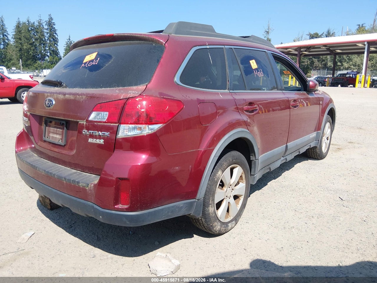 2012 SUBARU OUTBACK 2.5I PREMIUM · 4/11