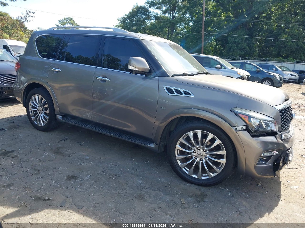 JN8AZ2NDXF9****** · 2015 INFINITI QX80