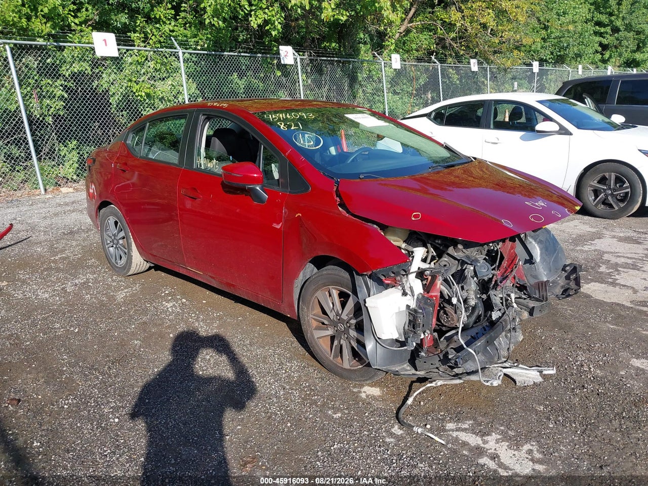 3N1CN8EV3ML****** · 2021 NISSAN VERSA SV XTRONIC CVT