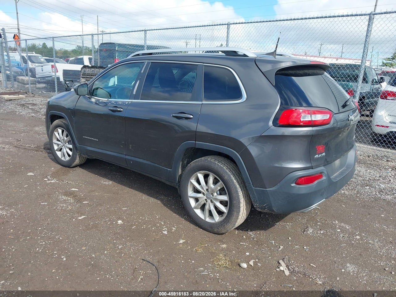 2016 JEEP CHEROKEE LIMITED · 3/11