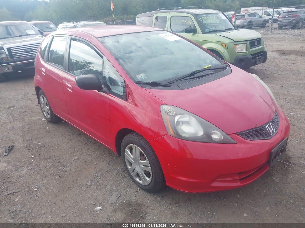 JHMGE8G29AS****** · 2010 HONDA FIT