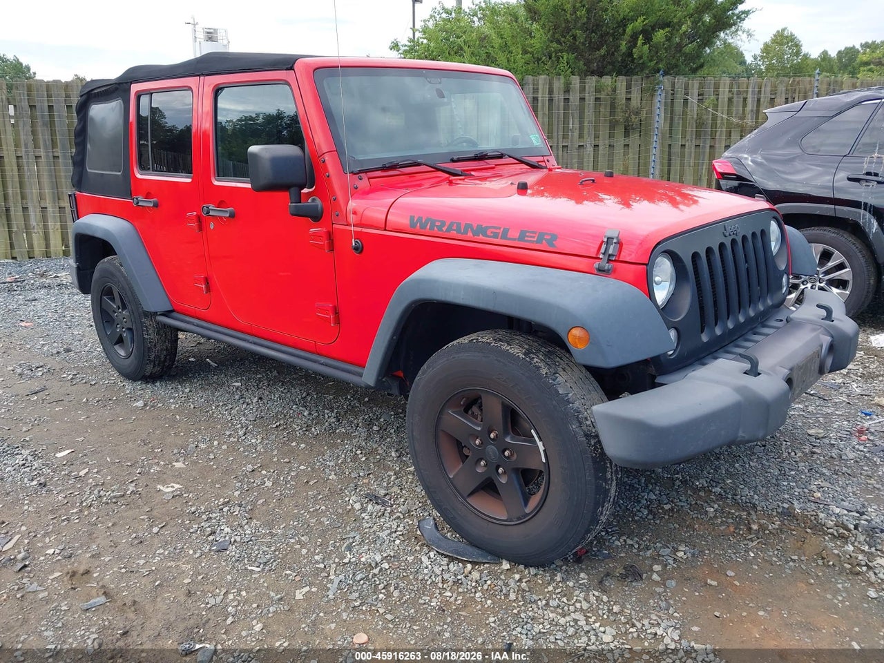 2016 JEEP WRANGLER UNLIMITED BLACK BEAR