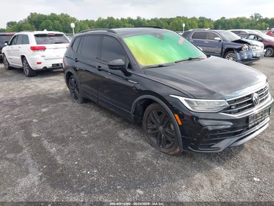 3VVCB7AX8NM****** · 2022 VOLKSWAGEN TIGUAN 2.0T SE R-LINE BLACK