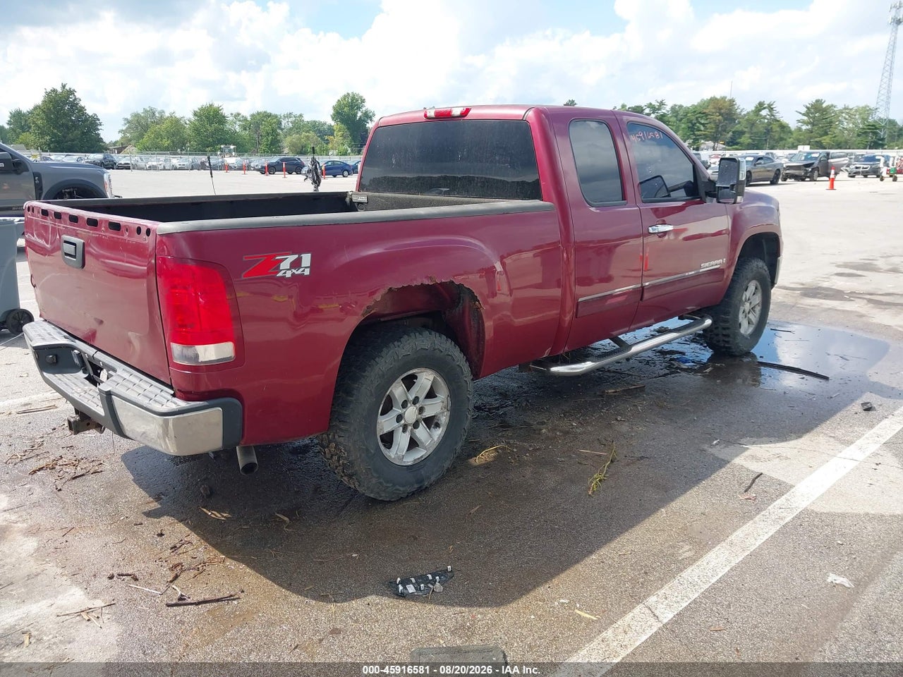 1GTEK19J37Z****** · 2007 GMC SIERRA 1500 SLT · 4/11