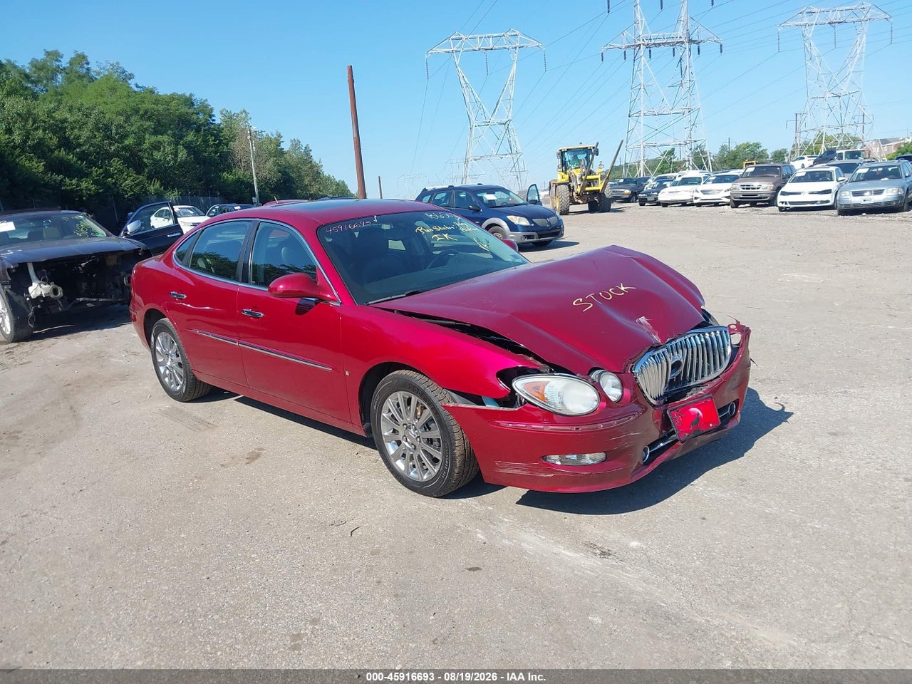 2G4WE587281****** · 2008 BUICK LACROSSE CXS