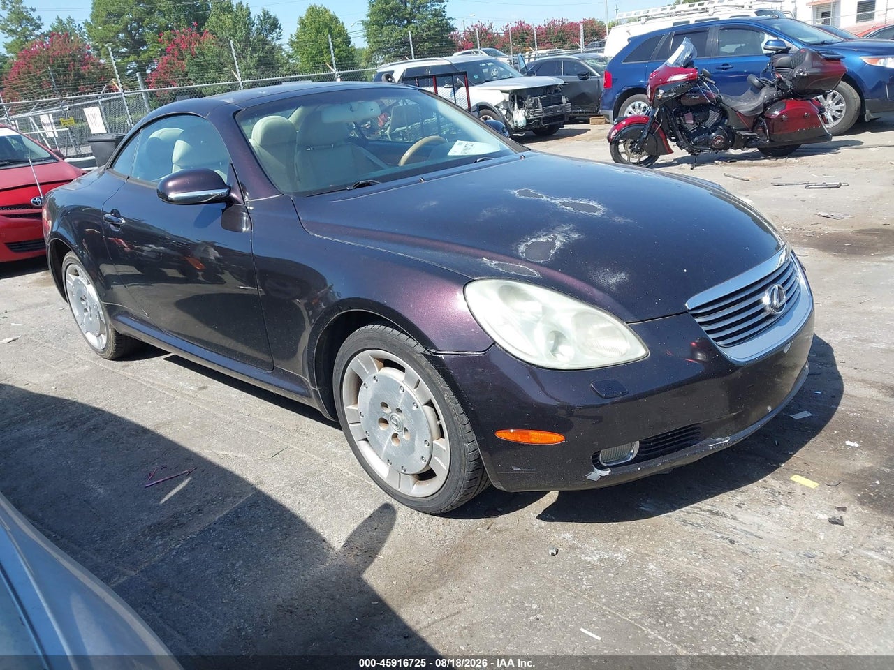 JTHFN48Y120****** · 2002 LEXUS SC 430