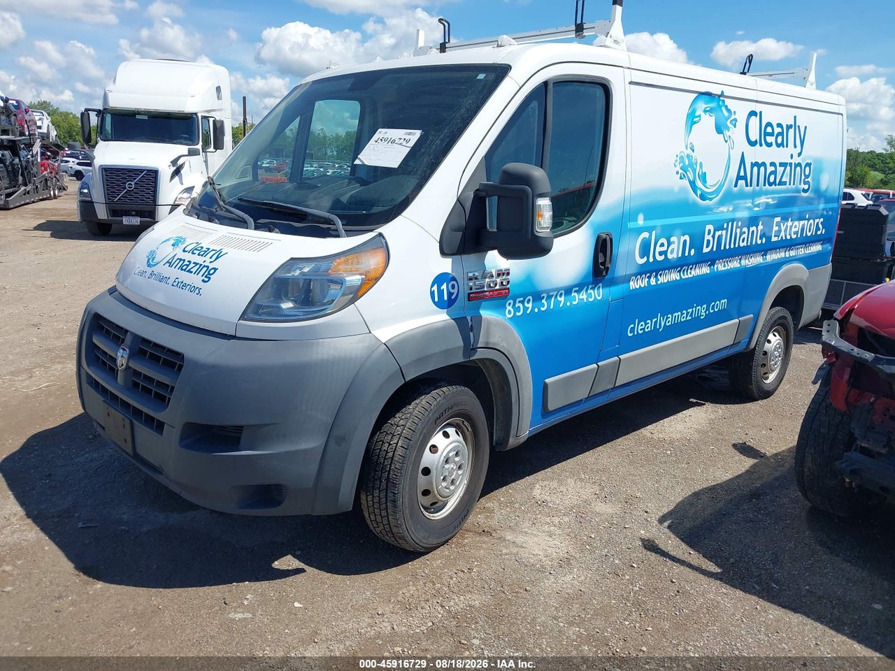 2016 RAM PROMASTER 1500 LOW ROOF · 2/11