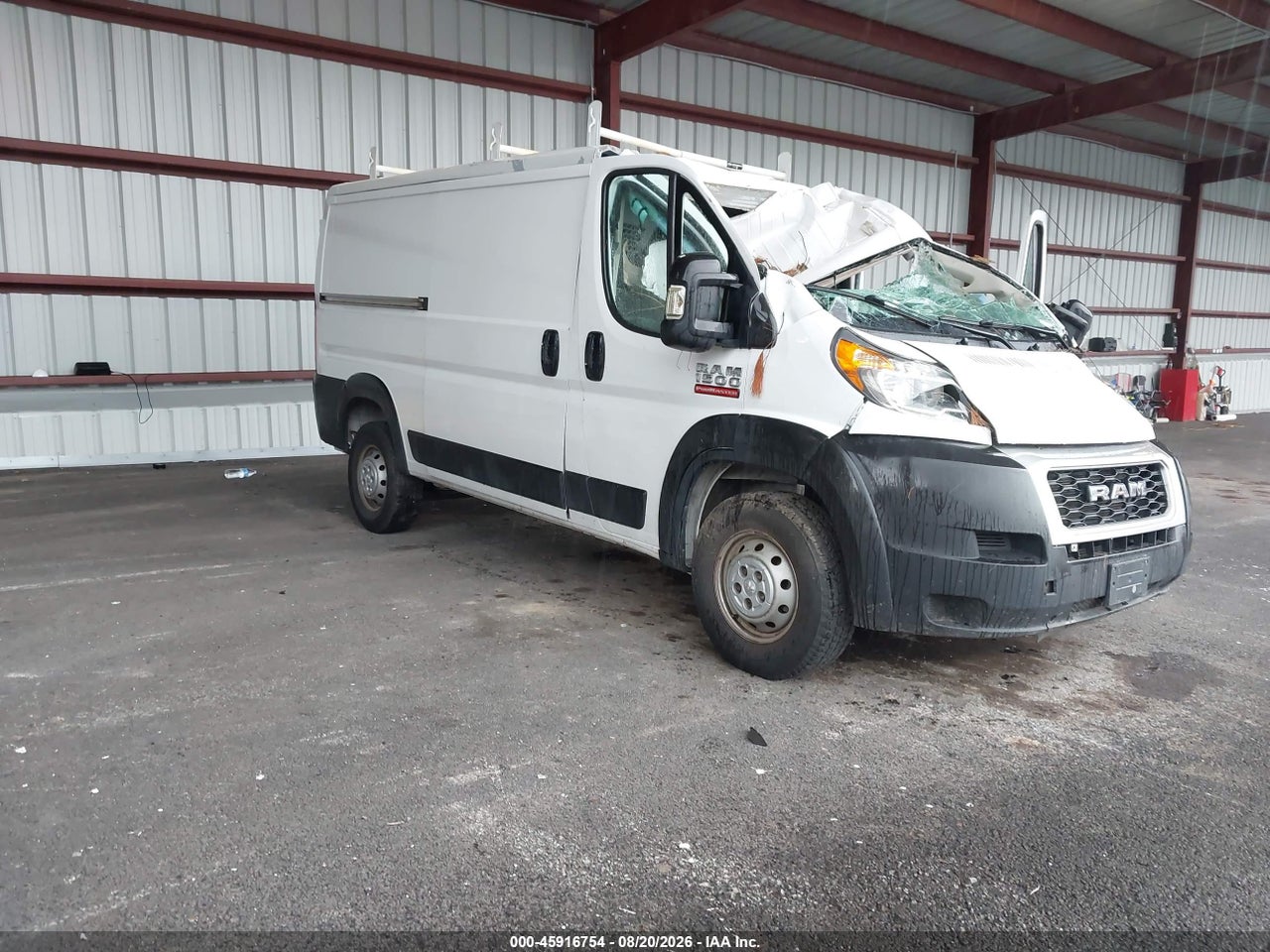 3C6TRVAG1KE****** · 2019 RAM PROMASTER 1500 LOW ROOF 136 WB