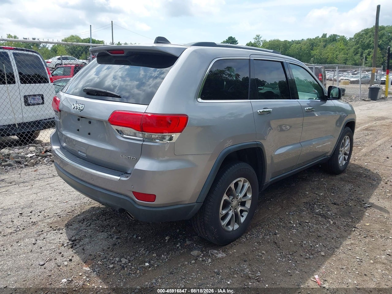 2016 JEEP GRAND CHEROKEE LIMITED · 4/11