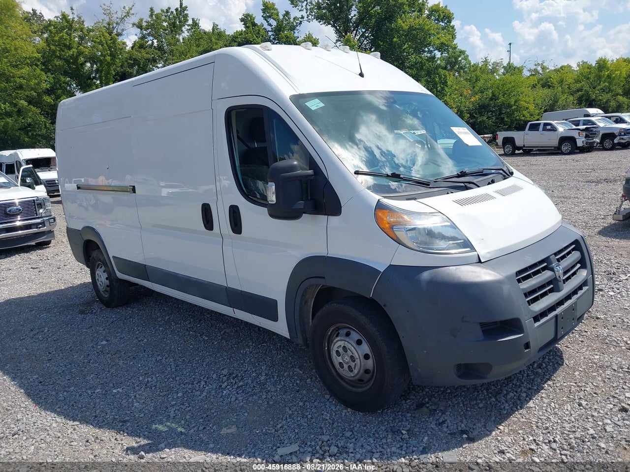 3C6TRVDG8JE****** · 2018 RAM PROMASTER 2500 HIGH ROOF 159 WB