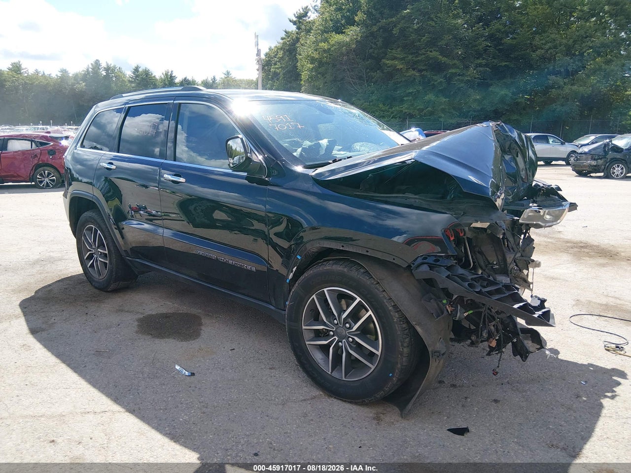 1C4RJFBG8LC****** · 2020 JEEP GRAND CHEROKEE LIMITED 4X4
