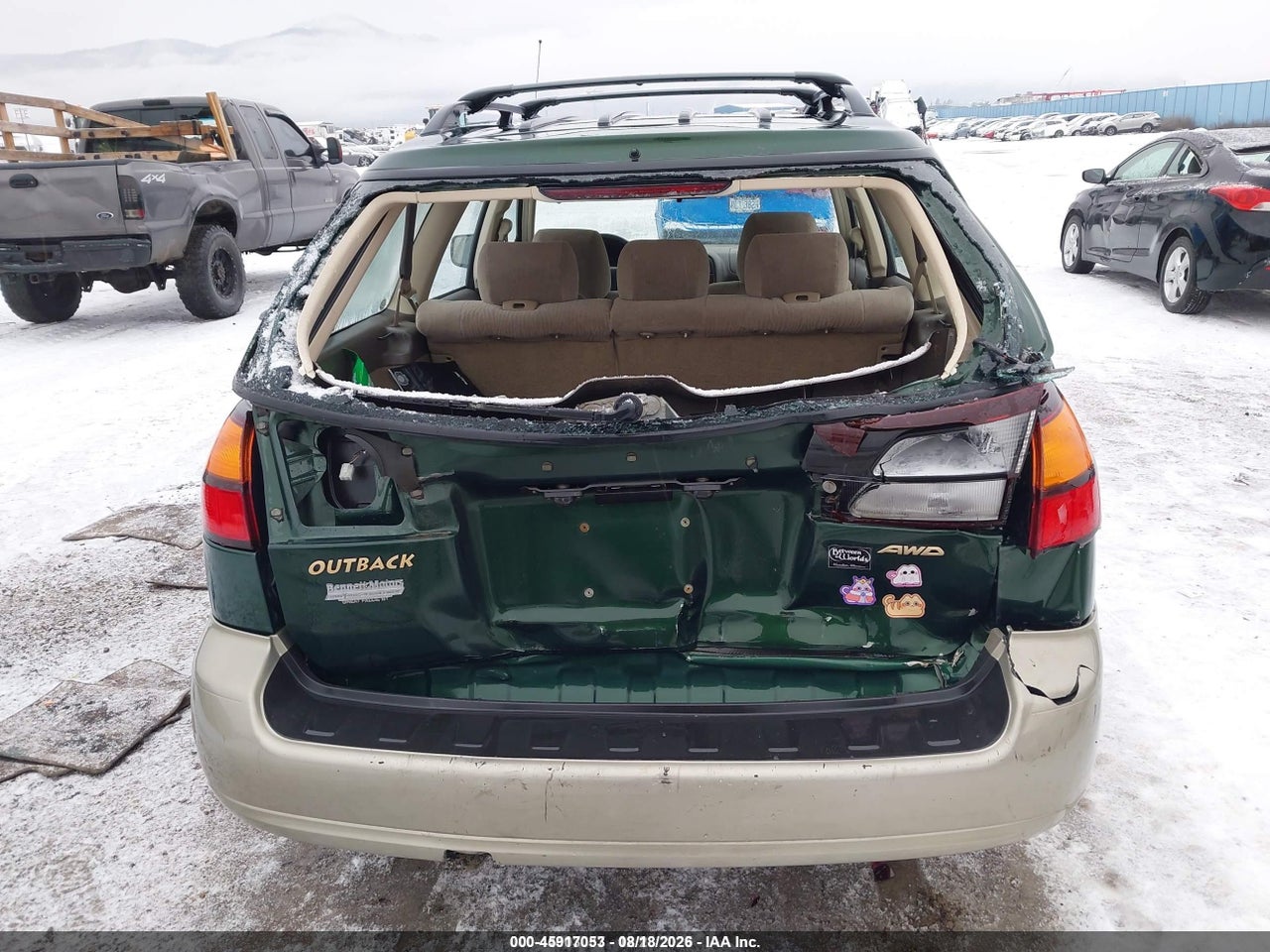 2000 SUBARU OUTBACK   · 6/11