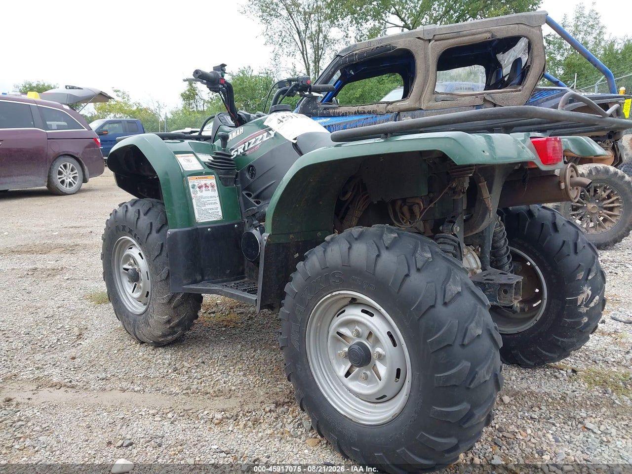 2008 YAMAHA YFM450 FWAN · 3/10