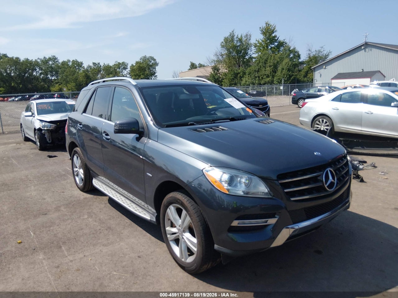 4JGDA5HB4CA****** · 2012 MERCEDES-BENZ ML 350 4MATIC