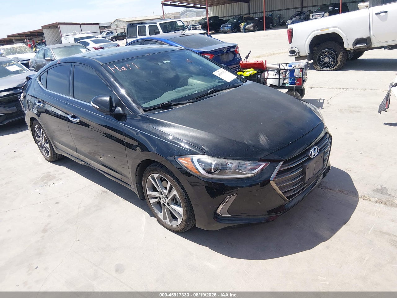 5NPD84LFXHH****** · 2017 HYUNDAI ELANTRA LIMITED