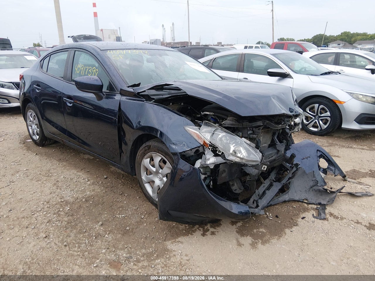 3MZBM1U72FM****** · 2015 MAZDA MAZDA3 I SPORT
