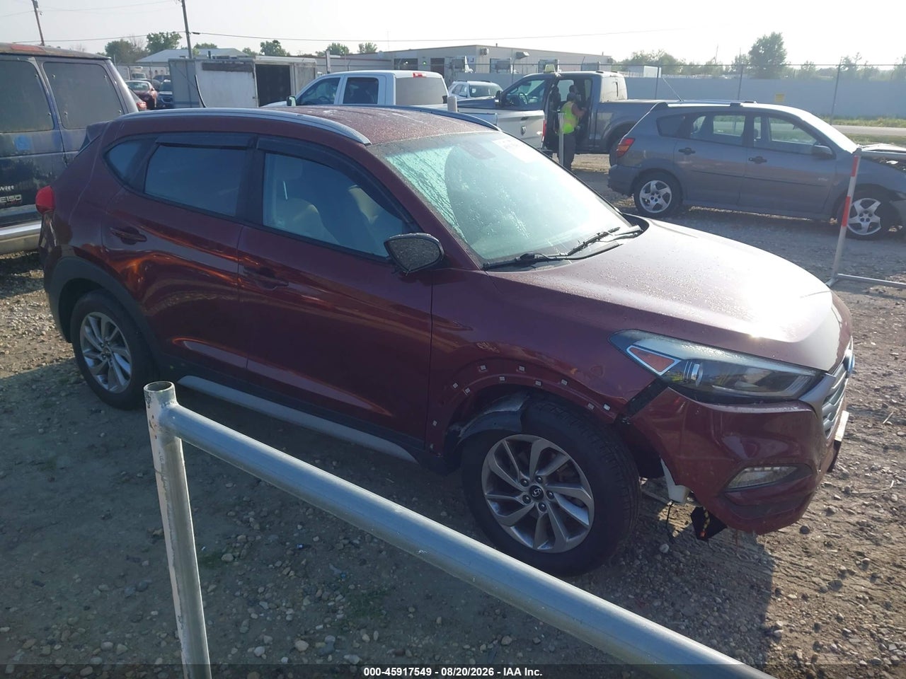 KM8J3CA49HU****** · 2017 HYUNDAI TUCSON SE