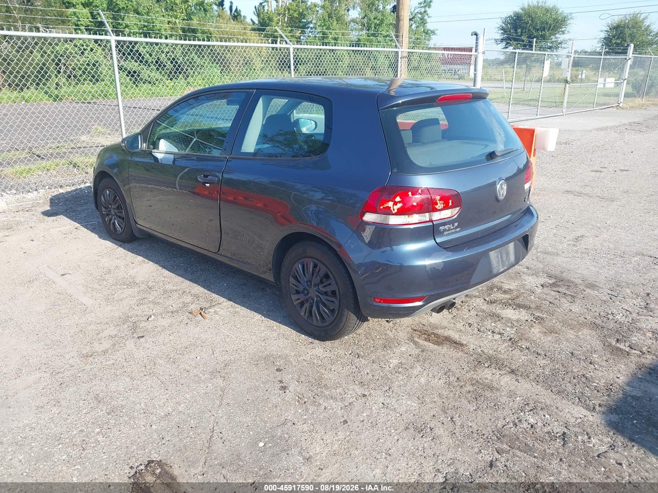 2012 VOLKSWAGEN GOLF 2.5L 2-DOOR · 3/11